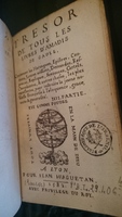 1582 - Jean Huguetan - Trésor des Amadis - BnF Arsenal