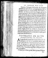 1574 - Benoît Rigaud - Trésor des vies de Plutarque - Avignon
