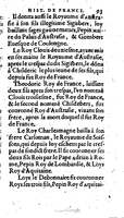 1604 - Galiot Corrozet - Trésor des histoires de France - BNC Florence