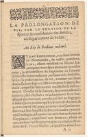 1606 - Pierre Nisbeau - Prolongation de la vie par le Trésor de science - BnF