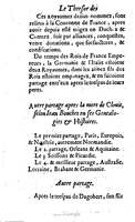 1638 - Jean Corrozet - Trésor des histoires de France - BM Lyon