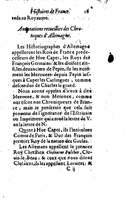 1614 - Jean Corrozet - Trésor des histoires de France - BM Lyon