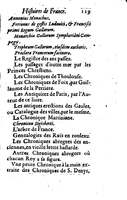 1614 - Jean Corrozet - Trésor des histoires de France - BM Lyon