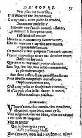 1606 - Théodore Reinsart - Trésor des chansons amoureuses recueillies des plus excellents airs de cour - Livre I - NK ČR Prague