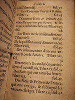 1604 - Galiot Corrozet - Trésor des histoires de France - BNC Florence