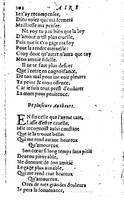 1606 - Théodore Reinsart - Trésor des chansons amoureuses recueillies des plus excellents airs de cour - Livre I - NK ČR Prague