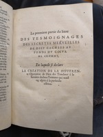 1581c. - Christophe Plantin - Le Livre des témoignages du Trésor caché au champ - Anvers Musée Plantin-Moretus
