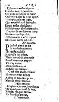 1606 - Théodore Reinsart - Trésor des chansons amoureuses recueillies des plus excellents airs de cour - Livre I - NK ČR Prague
