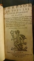 1605 - Pierre Rigaud - Trésor des Amadis - British Library