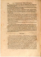 1608 - Nicolas Du Fossé - Trésor politique - BSB Munich