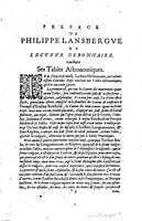 1634 - Zacharie Roman - Les Tables perpétuelles - Universiteit Leiden