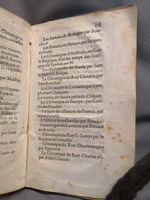 1614 - Jean Corrozet - Trésor des histoires de France - Amsterdam