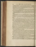 1608 - Nicolas Du Fossé - Trésor politique - BnF Tolbiac