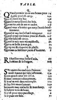 1606 - Théodore Reinsart - Trésor des chansons amoureuses recueillies des plus excellents airs de cour - Livre I - NK ČR Prague