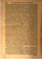 1608 - Pierre Chevalier - Trésor politique - BSB Munich
