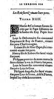 1604 - Galiot Corrozet - Trésor des histoires de France - BNC Florence