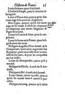 1633 - Jean Corrozet - Trésor des histoires de France - BM Lyon