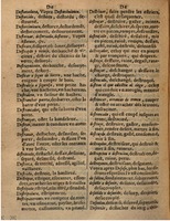 1625 - Hubert Antoine - Trésor des deux langues espagnole et française - Augsbourg