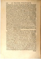 1608 - Nicolas Du Fossé - Trésor politique - BSB Munich