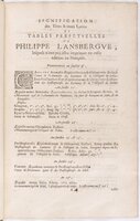 1634 - Zacharie Roman - Les Tables perpétuelles - BnF Arsenal