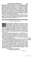 1650 - Denis Thierry - Trésor des antiquités romaines - BM Lyon