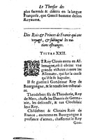 1614 - Jean Corrozet - Trésor des histoires de France - BM Lyon
