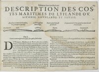 1601 - Bonaventure d’Aseville - Trésorerie ou cabinet de route marinesque - BnF