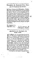 1654 - Antoine Jullieron - Trésor inestimable de Saint-Joseph - BM Lyon