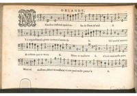 1576 - [Pierre de Saint-André] - Trésor de musique d’Orlande de Lassus Bassus - BSB Munich