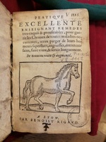 1591 - Pierre Chastaing et Benoît Rigaud - Trésor des bêtes chevalines - BM Bordeaux
