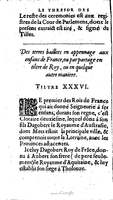 1604 - Galiot Corrozet - Trésor des histoires de France - BNC Florence