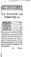 1605 - Rutgers Velpius - Trésor de la Sainte-Messe - UGent