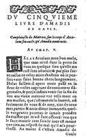 1582 - Jean Huguetan - Trésor des Amadis T. 1 - BM Lyon