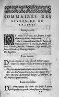 1607 - Étienne Servain et Jean Antoine Huguetan - Trésor de santé ou ménage de la vie humaine - BIU Santé