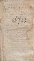 1612 - Dominicus Custos - Trésor des proverbes français  - Bibliopol-Olomuc