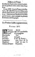 1638 - Jean Corrozet - Trésor des histoires de France - BM Lyon