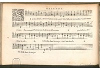 1576 - [Pierre de Saint-André] - Trésor de musique d’Orlande de Lassus Bassus - BSB Munich