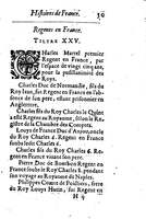 1630 - Jean Corrozet - Trésor des histoires de France - BM Lyon