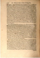 1608 - Nicolas Du Fossé - Trésor politique - BSB Munich