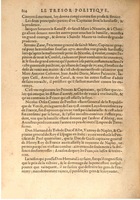 1608 - Nicolas Du Fossé - Trésor politique - BSB Munich