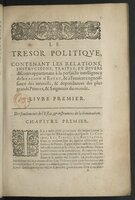 1611 - Pierre Chevalier - Trésor politique - BnF Tolbiac