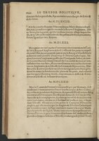 1608 - Nicolas Du Fossé - Trésor politique - BnF Tolbiac