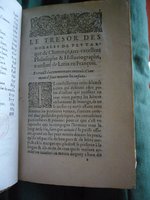 1577 - Jean Poupy - Trésor des morales de Plutarque - BnF