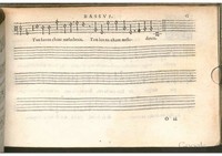 1576 - [Pierre de Saint-André] - Trésor de musique d’Orlande de Lassus Bassus - BSB Munich