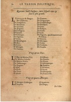 1608 - Nicolas Du Fossé - Trésor politique - BSB Munich