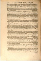 1608 - Nicolas Du Fossé - Trésor politique - BSB Munich
