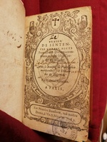 1582 - Nicolas Bonfons - Trésor de sentences dorées - Bibliothèque Sainte-Geneviève