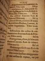1604 - Galiot Corrozet - Trésor des histoires de France - BNC Florence