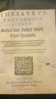 1573 - Christophe Plantin - Trésor du langage bas-allemand - British Library