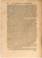 1608 - Nicolas Du Fossé - Trésor politique - BSB Munich